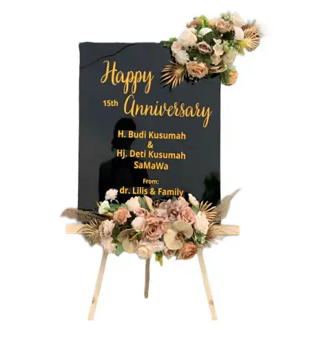 Papan Bunga Akrilik Kelayan Barat