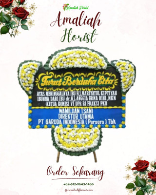 Papan Bunga Duka di Kelayan Barat