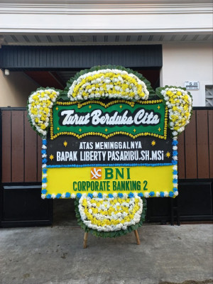 Papan Bunga Duka di Kelayan Barat