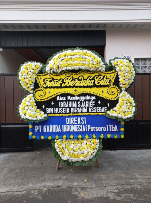 Papan Bunga Duka di Kelayan Barat